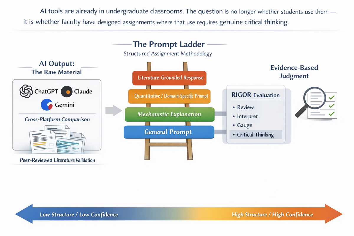 The Prompt Ladder AI-literacy framework